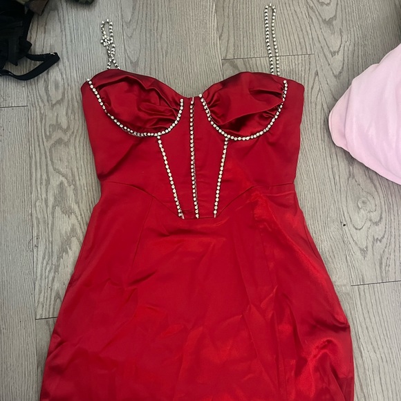 Hello Molly Red Dress size xsmall - Picture 1 of 3